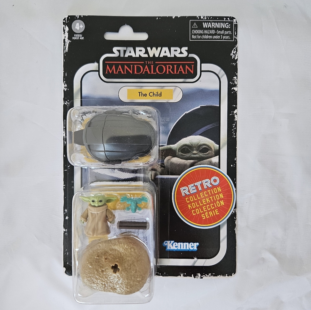 Star Wars The Mandalorian Retro Collection The Child Grogu Figure 3.75” Figure